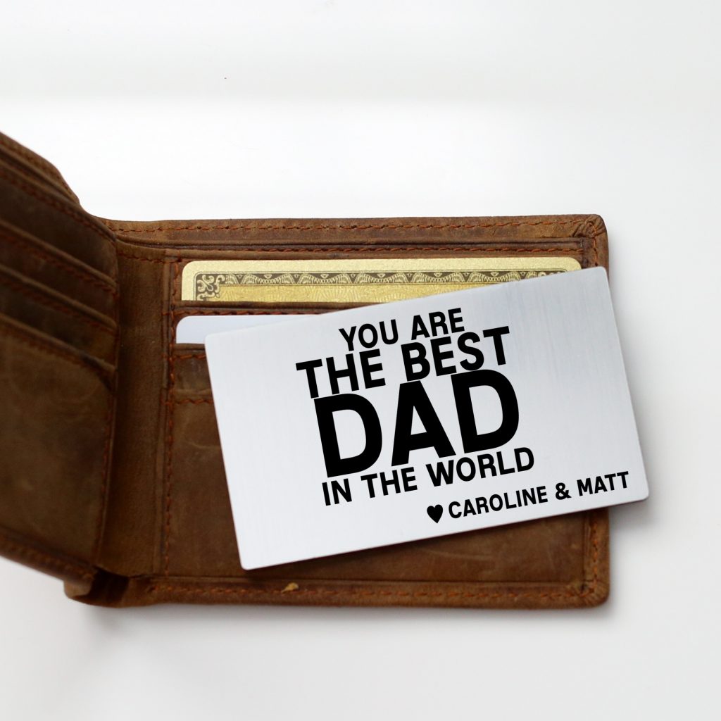 Best Dad Wallet Card - 2712 | Designs