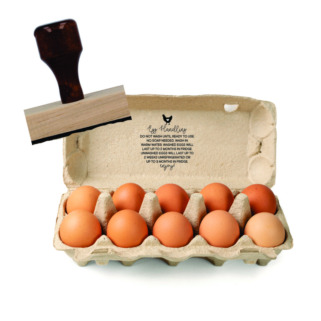 Egg Handling Stamp - 2712 | Designs